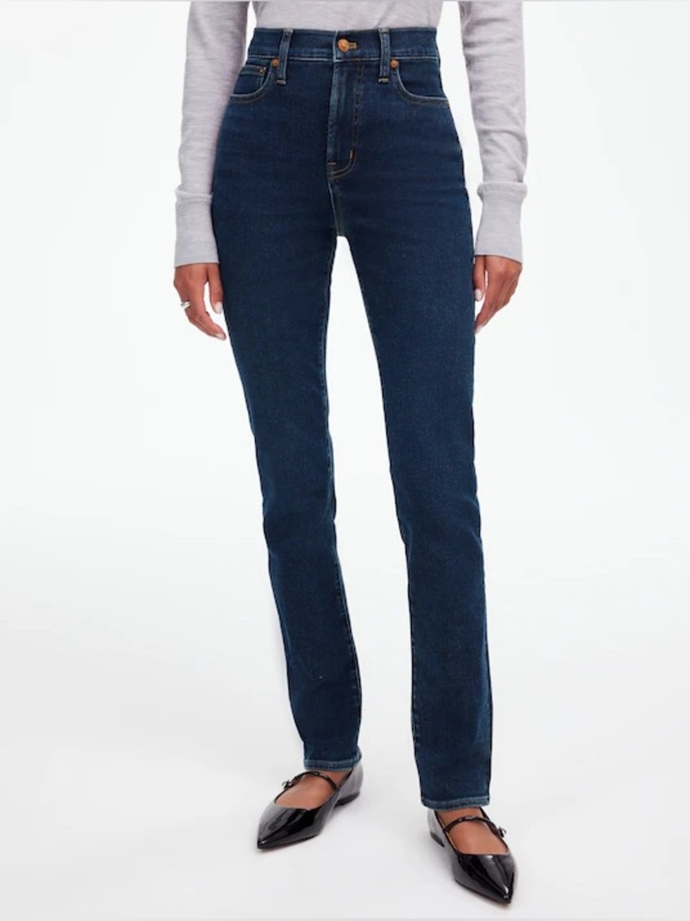 Madewell The Perfect Vintage Jean - Larkspur Super Stretch
